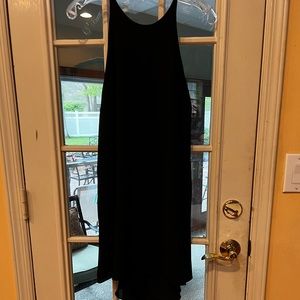 Black junior hi lo dress in excellent condition.